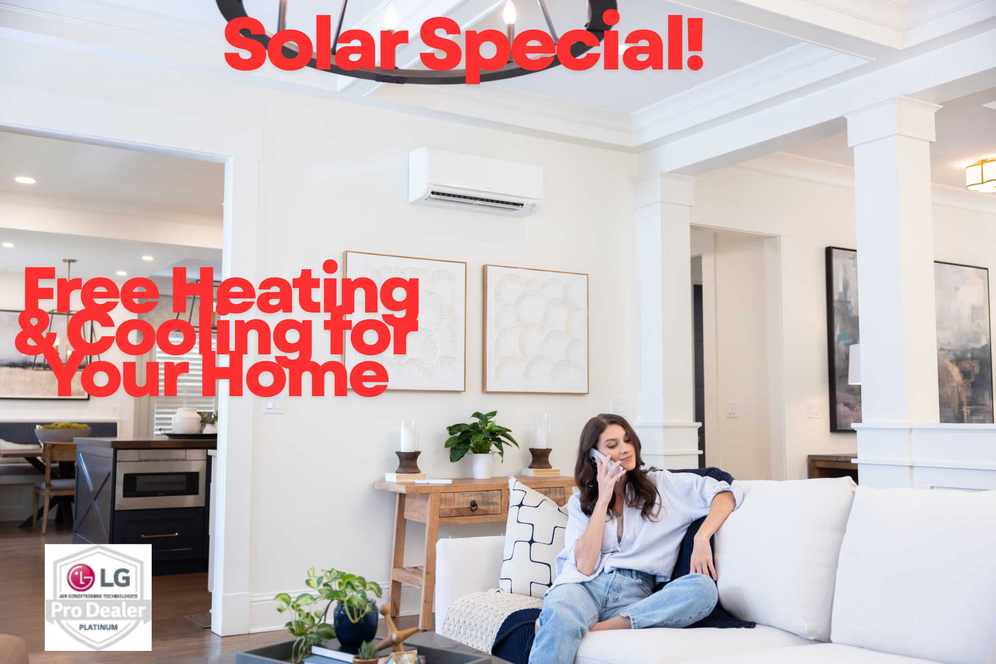 Go Solar, Stay Warm — Free LG Mini-Split Included!