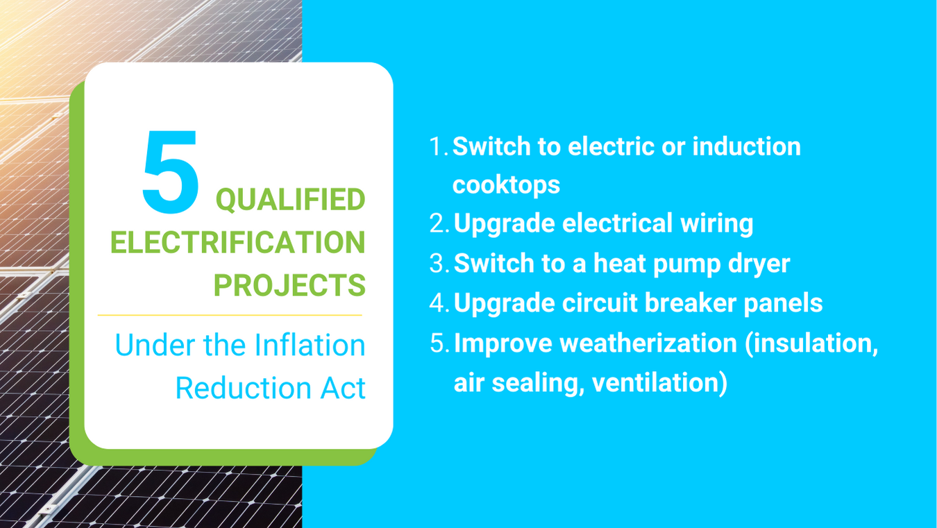 IRA - 5 Qualified Electrification Projects